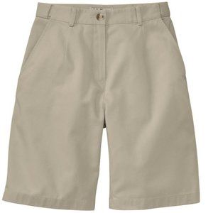 L.L. Bean Original fit Bermuda Shorts Wrinkle Free Comfort Waist 18